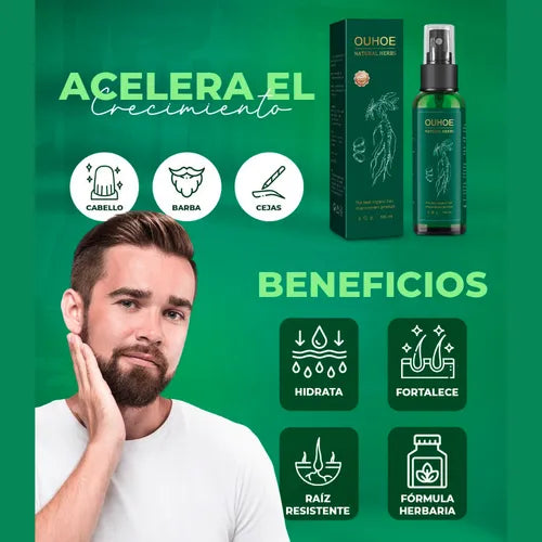 OUHOE | Elixir de crecimiento y reparación capilar